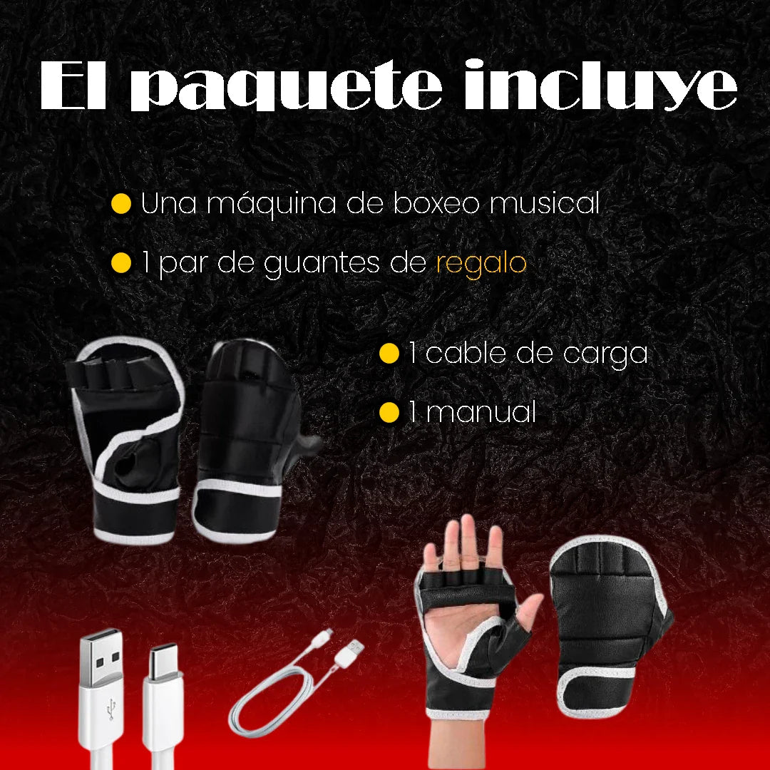 Maquina Boxing Musical-Ejercítate